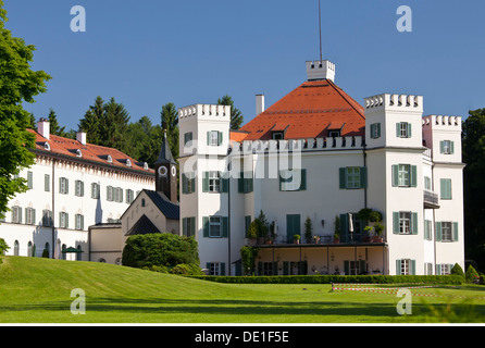 Geographie/Reisen, Deutschland, Bayern, Starnberger See, Poecking, Possenhofen, Schloss, Additional-Rights - Clearance-Info - Not-Available Stockfoto
