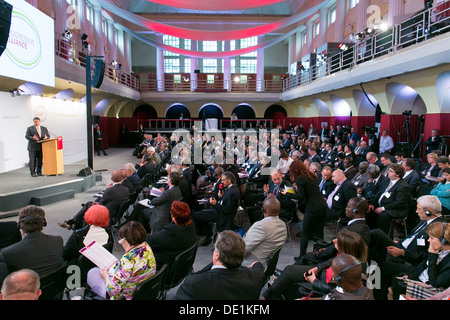 Leipzig, Deutschland, Gründungskonferenz der Progressiven Allianz Stockfoto