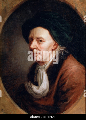 "Porträt des Mathematican Leonhard Euler", (1707-1783), deutscher Malerei des 18. Jahrhunderts. Artist: Joseph Friedrich August Darbes Stockfoto