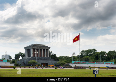 Mausoleum des Präsidenten Ho Chi Minh Stadt, Hanoi, Vietnam Stockfoto