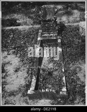 Harmonie-Community, Putnam County, Georgia. Der Friedhof an der Kirche von Harmonie. 521395 Stockfoto