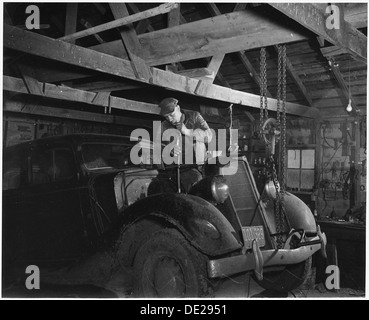 Haskell County, Kansas. Allerdings sind die Leute hier nicht in der Lage, viel in der Weise autark zu tun... 522166 Stockfoto