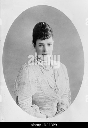 Kaiserinmutter Maria Feodorowna von Russland, 1911. Künstler: Anon Stockfoto