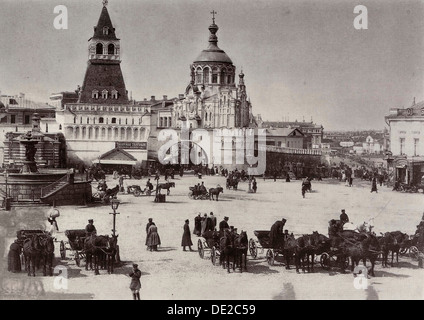 Lubjanka-Platz, Moskau, Russland, 1902. Künstler: Otto Kirchner Stockfoto