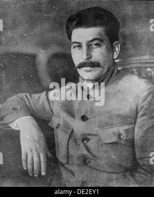 Josef Stalin, Georgisch-Sowjetischen kommunistischen Revolutionär und Anführer geboren, Mai 1923. Artist: Unbekannt Stockfoto