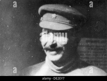 Josef Stalin, Georgisch-born Sowjetischen kommunistischen und revolutionären Führer, Anfang der 1930er Jahre. Artist: Unbekannt Stockfoto