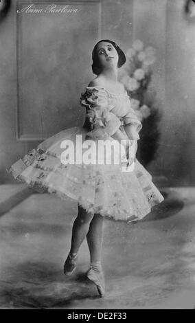 Anna Pavlova, russische Ballerina, 1910. Artist: Unbekannt Stockfoto