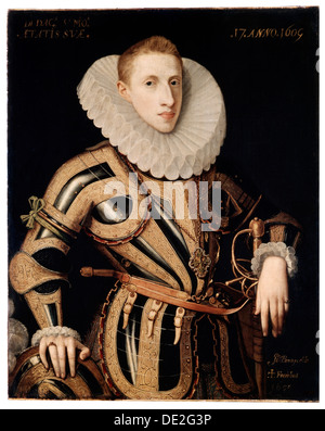 'Portrait of Don Diego de Villamayor', 1605.  Künstler: Juan Pantoja De La Cruz Stockfoto