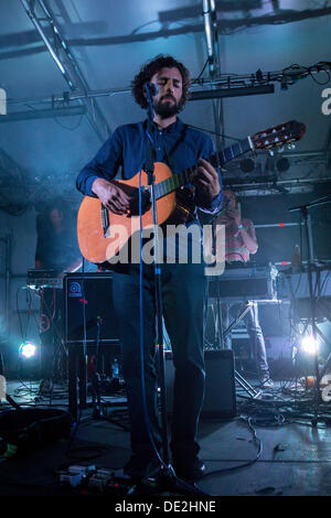 Segrate, Mailand. 09. September 2013. Segrate Mailand Italien. 9. September 2013. Die schwedische psychedelic-Rock-Band JUNIP tritt bei der Circolo Magnolia Credit: Rodolfo weitertransferiert/Alamy Live News Stockfoto