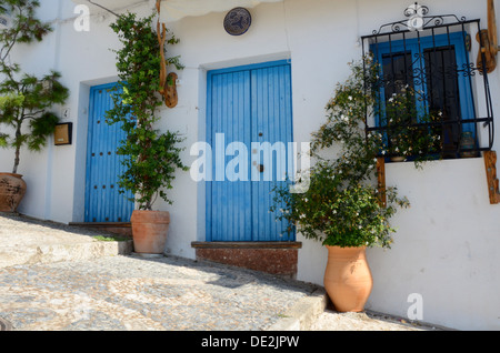 Frigiliana bei Nerja, Spanien Stockfoto