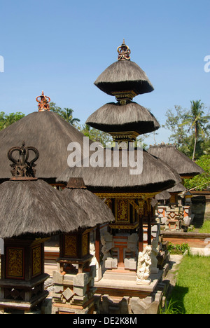 Bali-Hinduismus, Pura Desa Tempel, Dorftempel und balinesischen Pagoden, Melayang in der Nähe von Ubud, Bali, Indonesien, Südostasien, Asien Stockfoto