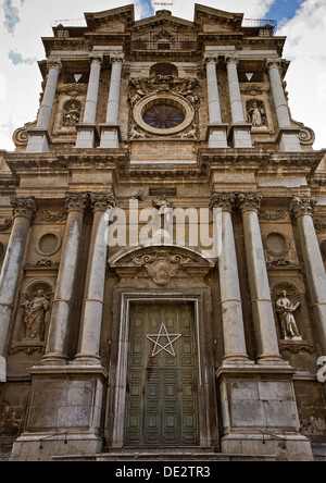 Chiesa Santa Maria della Pietà in der Stadt von Palermo, Sizilien. Stockfoto