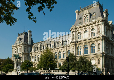 Hotel de Ville, Paris, Frankreich Stockfoto