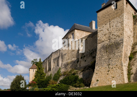 Chateau de Caen, Caen, Normandie, Frankreich Stockfoto