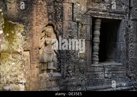 Der Tempel Preah Kahn, Siem Reap, Kambodscha Stockfoto