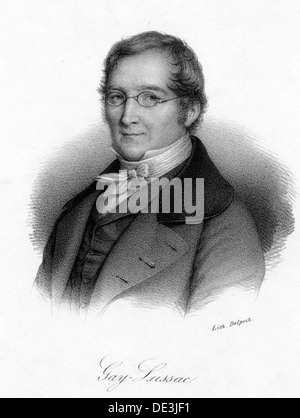 JOSEPH LOUIS GAY-LUSSAC (1778 – 1850), französischer Chemiker und Physiker Stockfoto