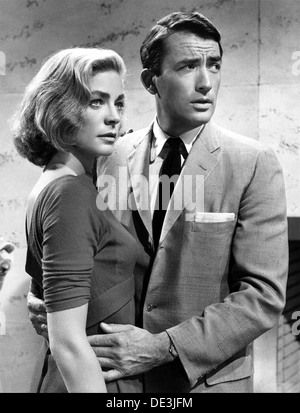 Gestaltung von Frau 1957 MGM Film mit Lauren Bacall und Gregory Peck Stockfoto