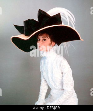 MY FAIR LADY 1964 Warner Bros Film mit Audrey Hepburn Stockfoto