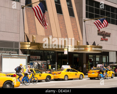 Residence Inn by Marriott-Hotel-Fassade in New York City Stockfoto