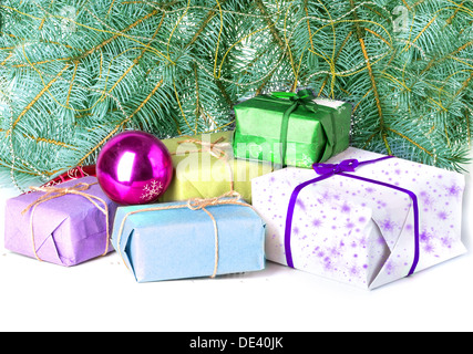 Weihnachtsgeschenke Stockfoto