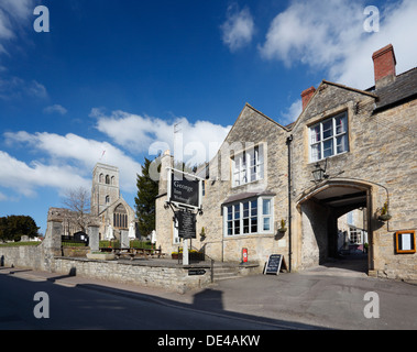 Das George Inn at Wedmore. Somerset. England. VEREINIGTES KÖNIGREICH. Stockfoto