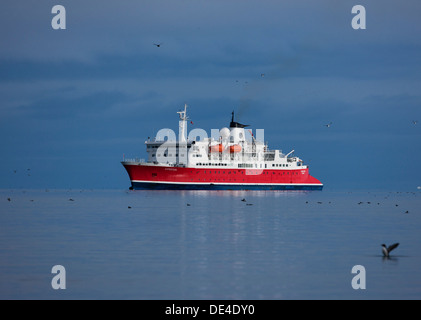 Kreuzfahrt Schiff, MS Expedition Spitzbergen-Island, Spitzbergen, Norwegen Stockfoto