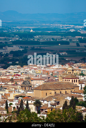 Die Stadt Granada in Spanien Stockfoto