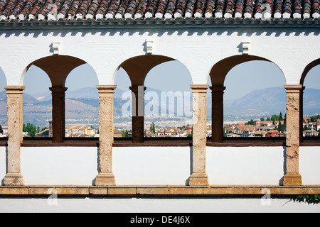 Generalife in Alhambra Stockfoto