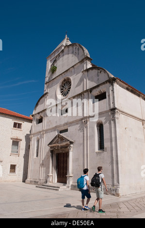 Heiliges Marys Kirche und Kloster, Zadar, Kroatien Stockfoto