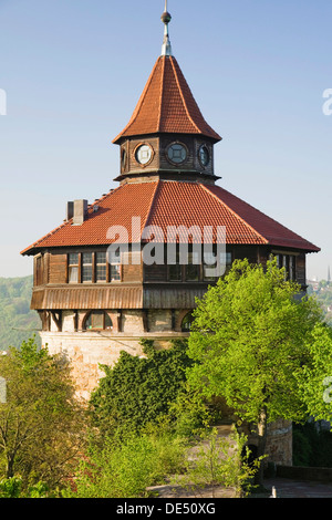 Dicker Turm Turm Schloss Esslinger Burg, Esslingen am Neckar, Baden-Württemberg Stockfoto