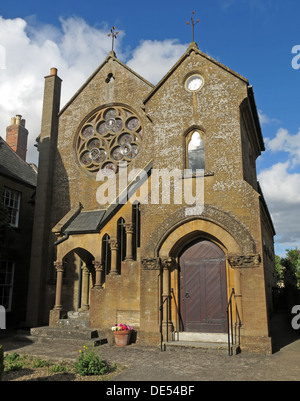 Montecute Baptist Church, South Somerset, England, Großbritannien, im frühen englischen Stil Stockfoto