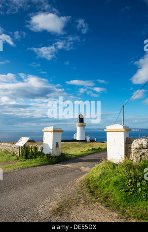 Leuchtturm, Dunnet Head Halbinsel, nördliche Küste von Schottland, Schottland, Vereinigtes Königreich, Europa Stockfoto