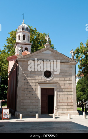 Kirche der Muttergottes der Gesundheit am drei-Brunnen-Platz, Zadar, Kroatien Stockfoto