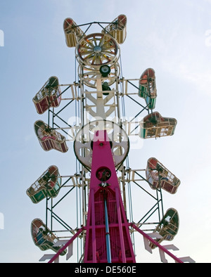 Reißverschluss-Karneval-Fahrt Stockfoto