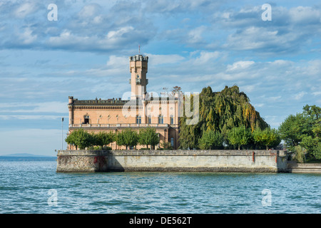 Montfort Schloss am Bodensee, Bodensee, Langenargen, Baden-Württemberg, Deutschland Stockfoto