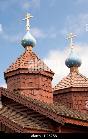 St. Herman orthodoxe Seminar, Kodiak Insel, Alaska, Vereinigte Staaten von Amerika Stockfoto