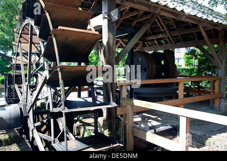 Historische Wassermühle "De Klef", Vierlingsbeek, Nord-Brabant, Niederlande Stockfoto