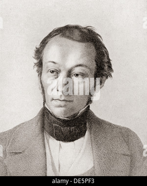 Richard Cobden, 1804-1865. Britische Hersteller und radikale und Liberal Staatsmann. Stockfoto