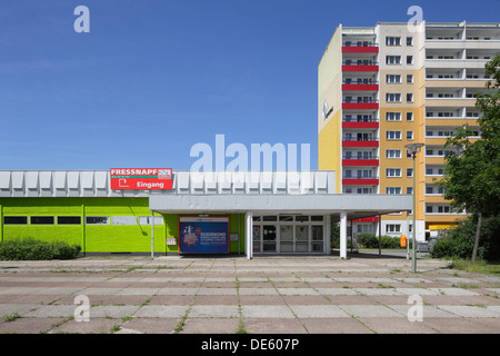 Berlin, Deutschland-Zweig der Pet und Appartementhaus Stockfoto