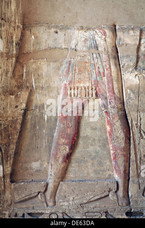 Erleichterung des Sonnengottes Ra (Beerdigung Ort von Siptah, KV47), ca 12.-13. Jh. BC. Künstler: Altes Ägypten Stockfoto