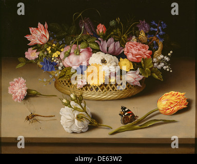 Stillleben mit Blumen, 1614. Künstler: Bosschaert, Ambrosius, der ältere (1573-1621) Stockfoto