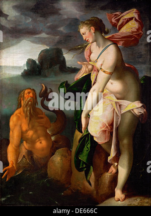 Scylla und Glaucus, ca 1580-1582. Künstler: Spranger, Bartholomäus (1546-1611) Stockfoto