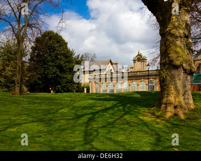 Derby Arboretum in Derby Stadt Centre England UK eine der ersten öffentlichen parks in Großbritannien und eröffnet im Jahr 1840 Stockfoto