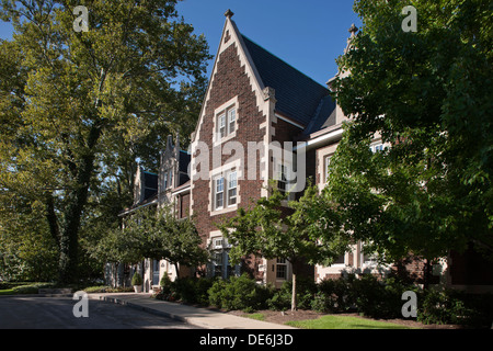 GLIDDEN HOUSE HOTEL CASE WESTERN RESERVE UNIVERSITY CAMPUS CLEVELAND OHIO USA Stockfoto