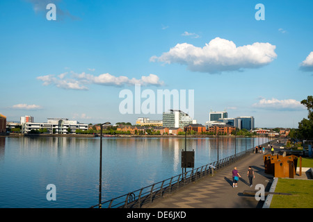 England, Greater Manchester, Salford quays Stockfoto