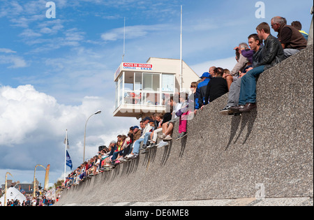 Carolles Beach, Normandie, Frankreich Stockfoto