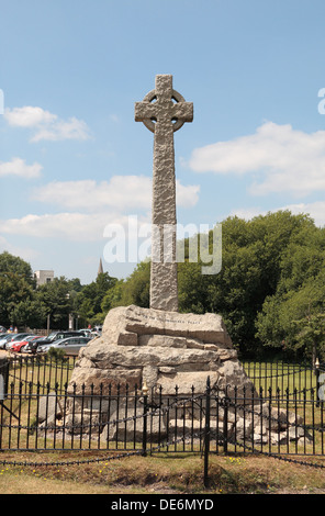 Lyndhurst Kriegerdenkmal, Boltons Bank gewidmet einheimischen Verstorbenen in WWI & WWII, New Forest, Lyndhurst, Hampshire, UK. Stockfoto