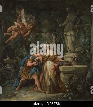 Jason schwören Ewige Zuneigung zu Medea, 1743. Artist: Troy, Jean-François de (1679-1752) Stockfoto