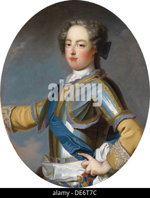 Porträt des Königs Louis XV (1710 – 1774), 1720 s. Künstler: Van Loo, Jean Baptiste (1684-1745) Stockfoto