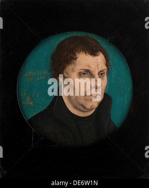 Martin Luther (1483-1546), 1525. Künstler: Cranach, Lucas, der ältere (1472-1553) Stockfoto